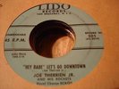 ROCKABILLY JOE THERRIEN JR Hey Babe Let's Go Downtown LIDO 505 VG++ TO M-