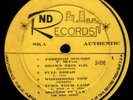 LISTEN? VARIOUS ARTISTS / SKA AUTHENTIC / ND RECORDS