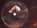 Elvis Presley 78 rpm That's All Right  RCA Original Vinyl  Vintage & RARE