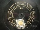 RARE 14” PATHE ETCHED LABEL  CENTER START – BIANCA LENZI and ANTONIO BALESTRO