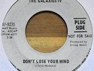GALAXIES IV don't lose your mind PSYCH GARAGE rca victor 60s promo 45 HEAR