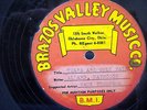  1940's Hank Thompson Hillbilly Audition 78 Acetate on Brazos Valley