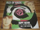 ACE OF BASE - Happy Nation U.S. Version LP  UNPLAYED VINYL  1993 Orig COREA pres