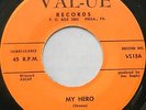THE BLUE NOTES 45 My Hero / A Good Woman VAL-UE Doo Wop NM Original #BB1189