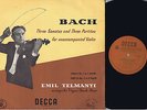 RARE TELMANYI J.S. BACH PARTITAS DECCA LXT 2953 MONO LP