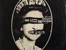 SEX PISTOLS *GOD SAVE THE QUEEN* 1977 UK PUNK SPANISH ONLY BLACK PS VIRGIN 45