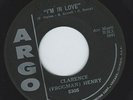CLARENCE (FROGMAN) HENRY - I'M IN LOVE / BABY, BABY PLEASE - ARGO 45RPM (1958)