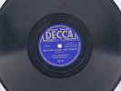 JAZZ (4) Louis Armstrong 78 RPM records, Decca, Decca pink label sample