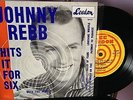 JOHNNY REBB - HITS IT FOR SIX-  P/S 45 EP VINYL RECORD