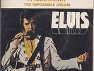 (45 rpm) elvis presley  you gave me a mountain --the impossible dream - like new