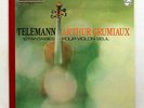 ARTHUR GRUMIAUX - TELEMANN 12 fantasies for solo violin PHILIPS stereo LP