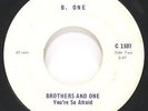 BROTHERS AND ONE - HARD ON ME, Rare Cape Breton CANADA Private Garage Psych 45