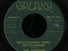 Soul R&B 45   Joe Johnson   Rattlesnake Baby   Galaxy   mp3 promo rare