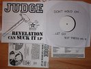 JUDGE - Revelation Can Suck It - LP -  TEST PRESS Youth Of Today Shelter Bold
