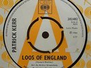 PATRICK KERR LOOS OF ENGLAND ORIGINAL UK 66 CBS DEMO 45