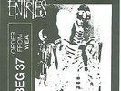 BAUHAUS original UK 1980 promo flyer Dark Entries BEG-37 4AD PUNK DARK WAVE rare