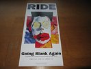 Ride - Going Blank Again -1992 UK Promo Poster (Slowdive, Indie)