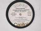 KRAFTWERK TRANS-EUROPE EXPRESS / METAL ON METAL / EUROPE ENDLESS PROMO DISCO 12