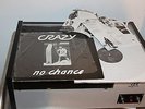 RARE PRIVATE SWISS PRESS PUNK/KBD '80 LP - CRAZY ^ NO CHANCE complet w/BOOKLET