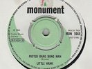 UK NORTHERN SOUL 45rpm MISTER BANG BANG MAN 1966 LITTLE HANK 7