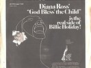 DIANA ROSS--RARE PROMO ONLY PICTURE SLEEVE + 45--(GOD BLESS THE CHILD)--PS--PIC