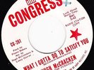 NORTHERN SOUL 45 RPM- HUGH McCRACKEN on CONGRESS RECORDS
