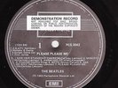 BEATLES NZ LP - Please Please Me, New Zealand 80's Parlophone label, DEMO copy
