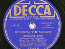 78 RPM --The Tiger / Keskidee Trio, Decca 17258, E (West Indian / Calypso)