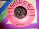 VESTELLES 45 PROMO COME HOME DECCA DOO WOP SOUL 1958