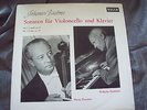 LXT 5077 BRAHMS SONATAS FOURNIER CELLO & BACKHAUS PIANO, 1ED  DECCA MONO Ger BLK