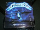 METALLICA Ride the Lightning FINNISH Rare Pressing LP GREAT CONDITION