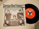 German Blue Flames  Single 7 