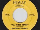Black Gospel 45 - Southland Singers - All These Years - Hi-Way - mp3