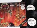 SLAYER -Hell Awaits 2-LP 1985 , Gatefold + Poster , Metal Blade ZORRO 8DM