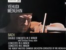 MENUHIN & FERRAS / Bach VIolin Concertos / EMI HMV Cream-Gold ASD 346