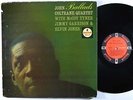 JOHN COLTRANE Ballads LP on Impulse mono