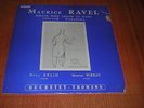RARE FRENCH LP DUCRETET THOMSON / RAVEL  violin & piano DEVY  ERLIH / BUREAU