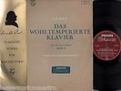 ISOLDE AHLGRIMM das wohltemperierte book 2 RARE HOLLAND A 00185/6/7 L TRIPLE LP