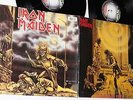 IRON MAIDEN -Running Free / Santuary  2-LP Gatefold 1990