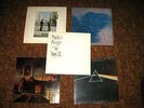 5 PINK FLOYD ALBUMS/ THE WALL, DARK SIDE OF THE MOON, WISH YOU WERE HERE, 2 MORE