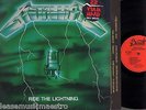 METALLICA ride the lightning RARE FRENCH ORIGINAL BERNETT SB 18026 INSERT LP