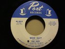 THE JURY, WHO DAT?, RARE CANADIAN GARAGE PSYCH PROMO 45, PORT 3019, 1966