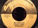 Moody Scott 45 My Lovely Lady Straight Ahead Records Modern Soul Funk Boogie