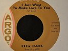 Etta James Argo 5380 I Just Want To Make Love To You and At Last