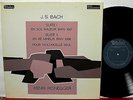 Valois MB 874 Henri Honegger, Bach, solo cello suites #1 & #2 stereo gatefold