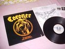 *CORONER* Punishment For Decadence - 1988 Noise LP Swiss Thrash Metal