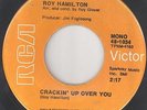 ROY HAMILTON - Crackin' Up Over You - RCA (Orange) - US 45 NORTHERN SOUL CLASSIC