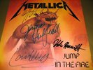 Metallica - signed Jump In The Fire EP incl. Cliff Burton