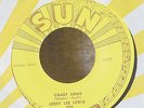 Rockabilly 45-Jerry Lee Lewis-Crazy Arms-Sun 259-Label Variant-NICE