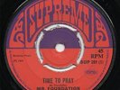 MR. FOUNDATION time to pray*young budd 1969 UK SUPREME SKA 45